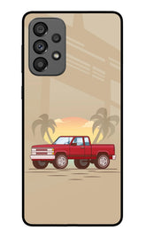 Desert Classic Drive Samsung A73 5G Glass Case